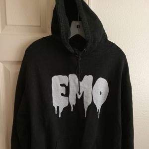 Size large EMO hoodie!